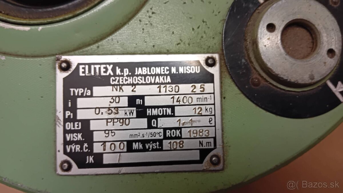 Prevodovka ELITEX 30:1 - 5