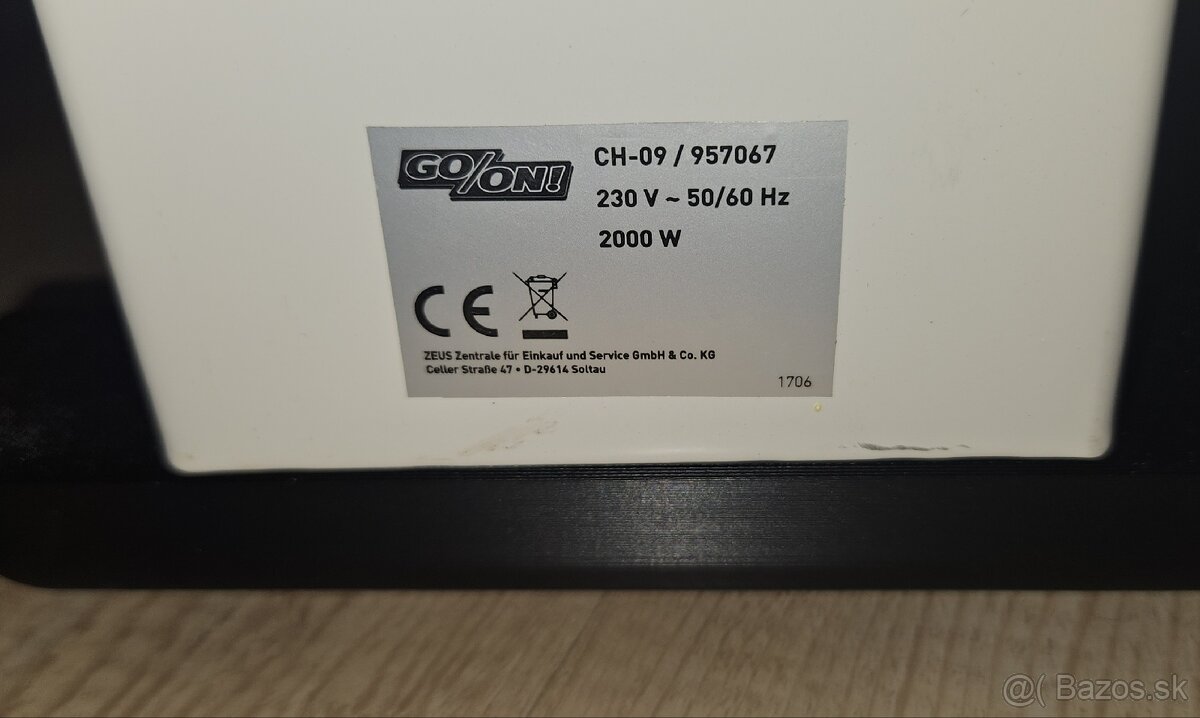 Elektrický ohrievač (konvektor) - 5