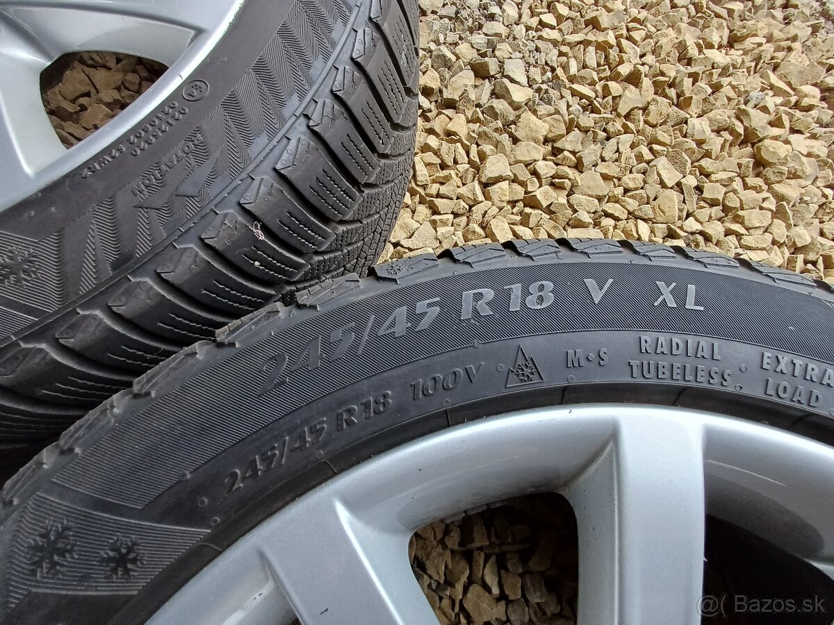 Zimná sada 5x112 R18, 245/45/18 BMW 5 - 5