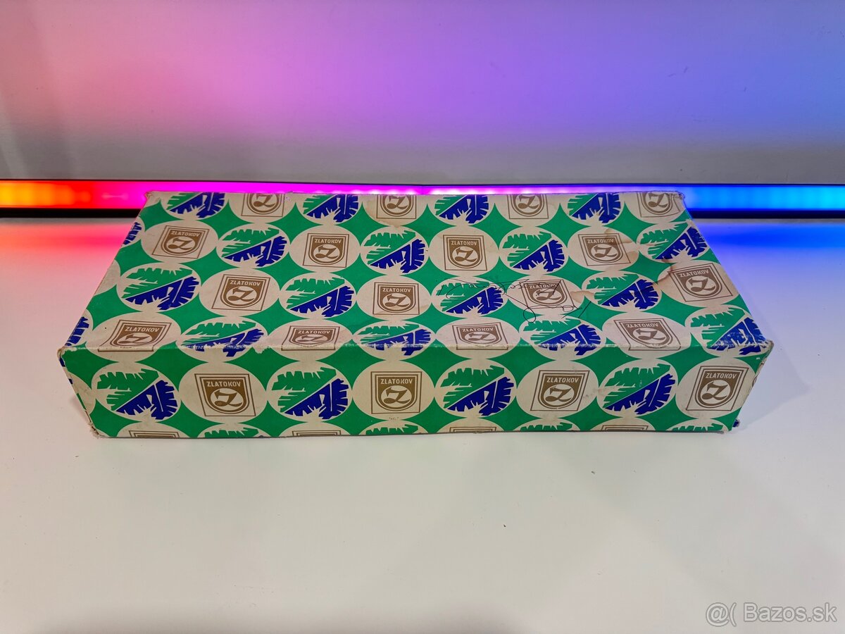 RETRO Vianočné svetlá na stromček ZLATOKOV - 5