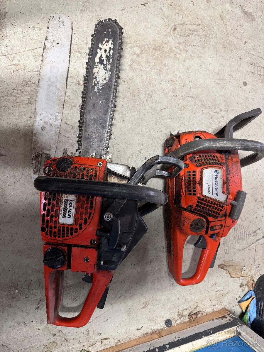 Motorové píly na diely - 5