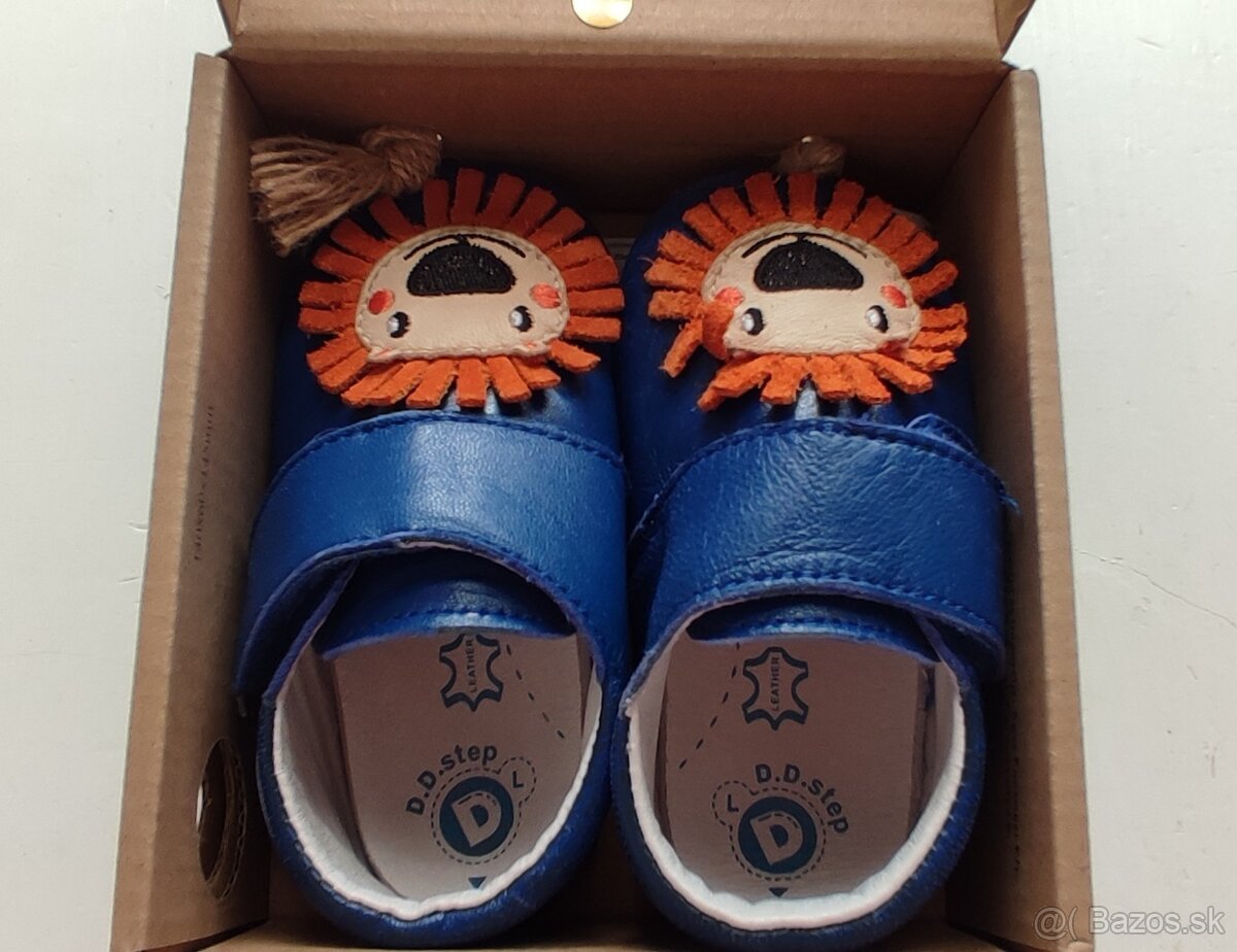 Kožené capačky D.D.step L - 5