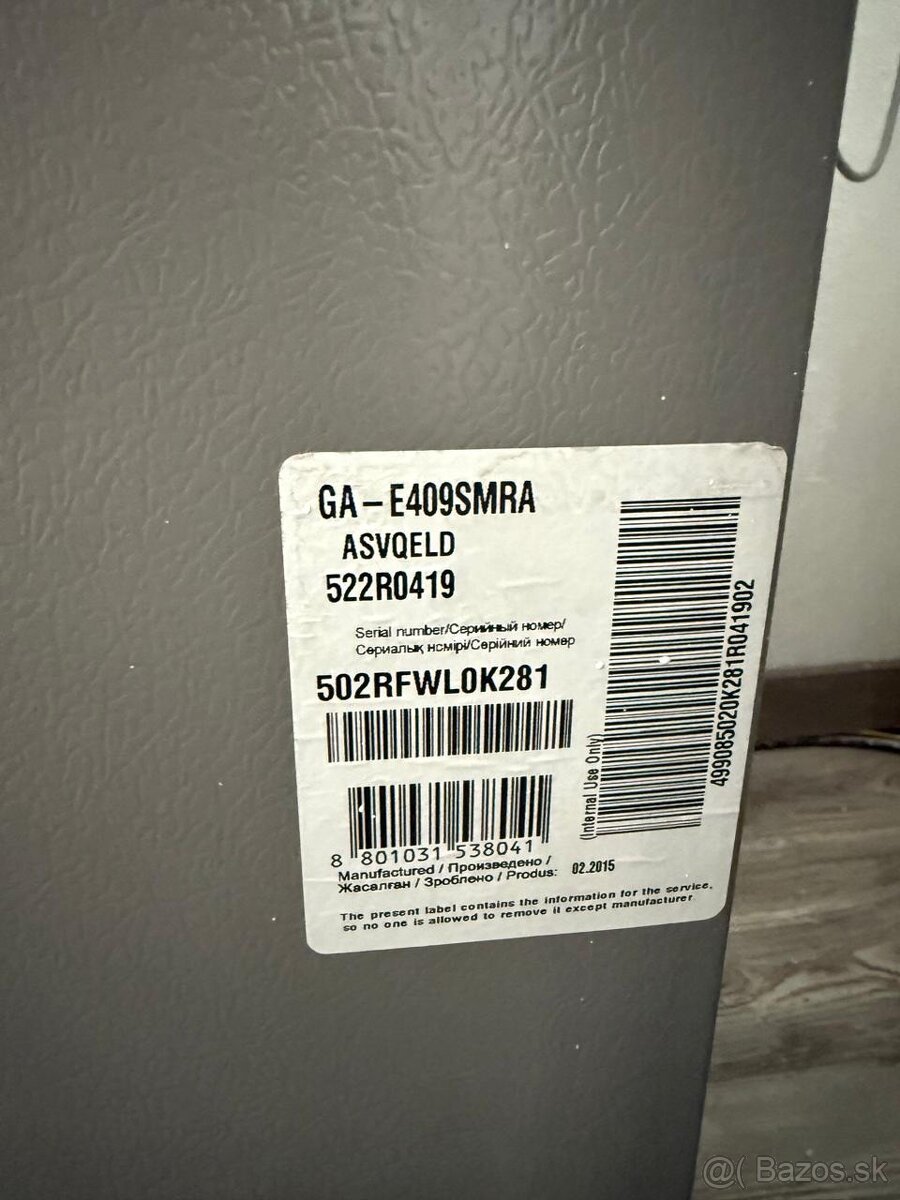 Chladnička LG 190/60/60 - 5