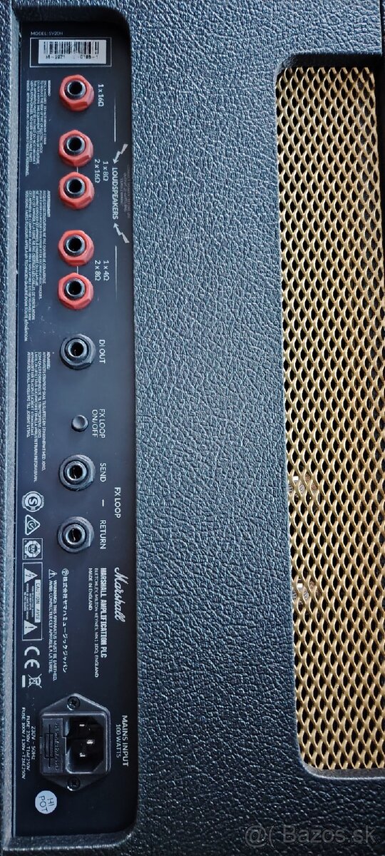 Predám/vymením Marshall sv20h plexi - 5