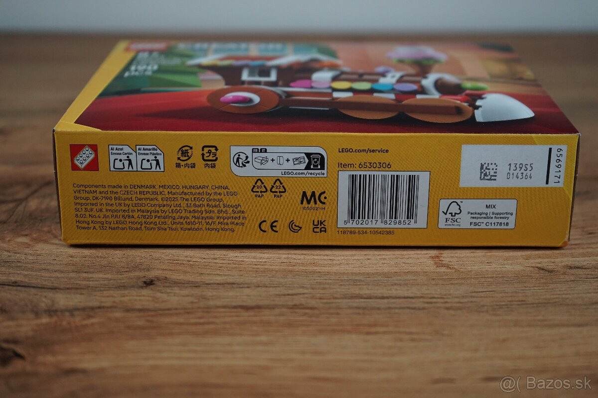 Lego Ozdobný perníkový vláčik 40777 - 5