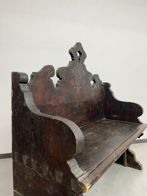 Ľudové sedenie Lavička + 4ks stoličky - 5