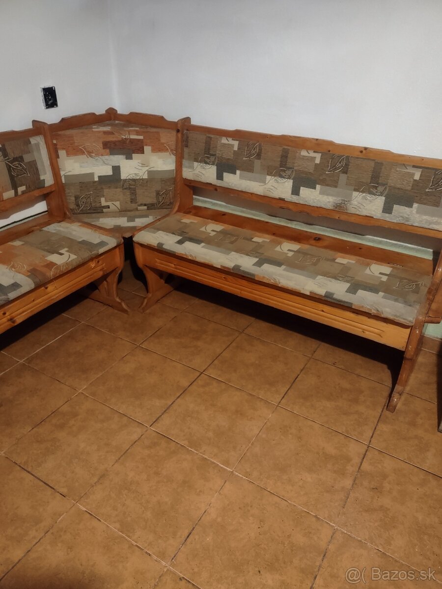 Rohova lavica stôl - 5