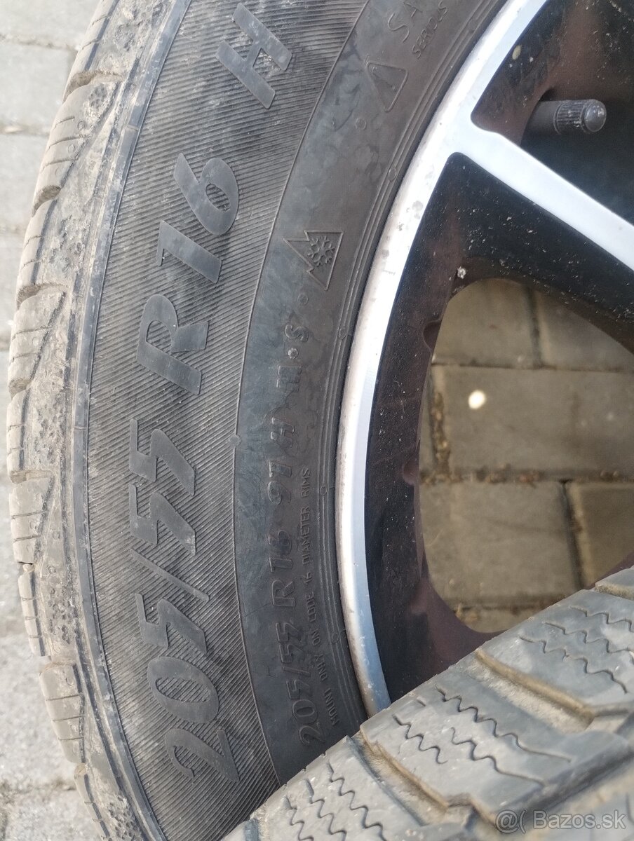 zimne pneu 205/55 r16, Nissan primera - 5