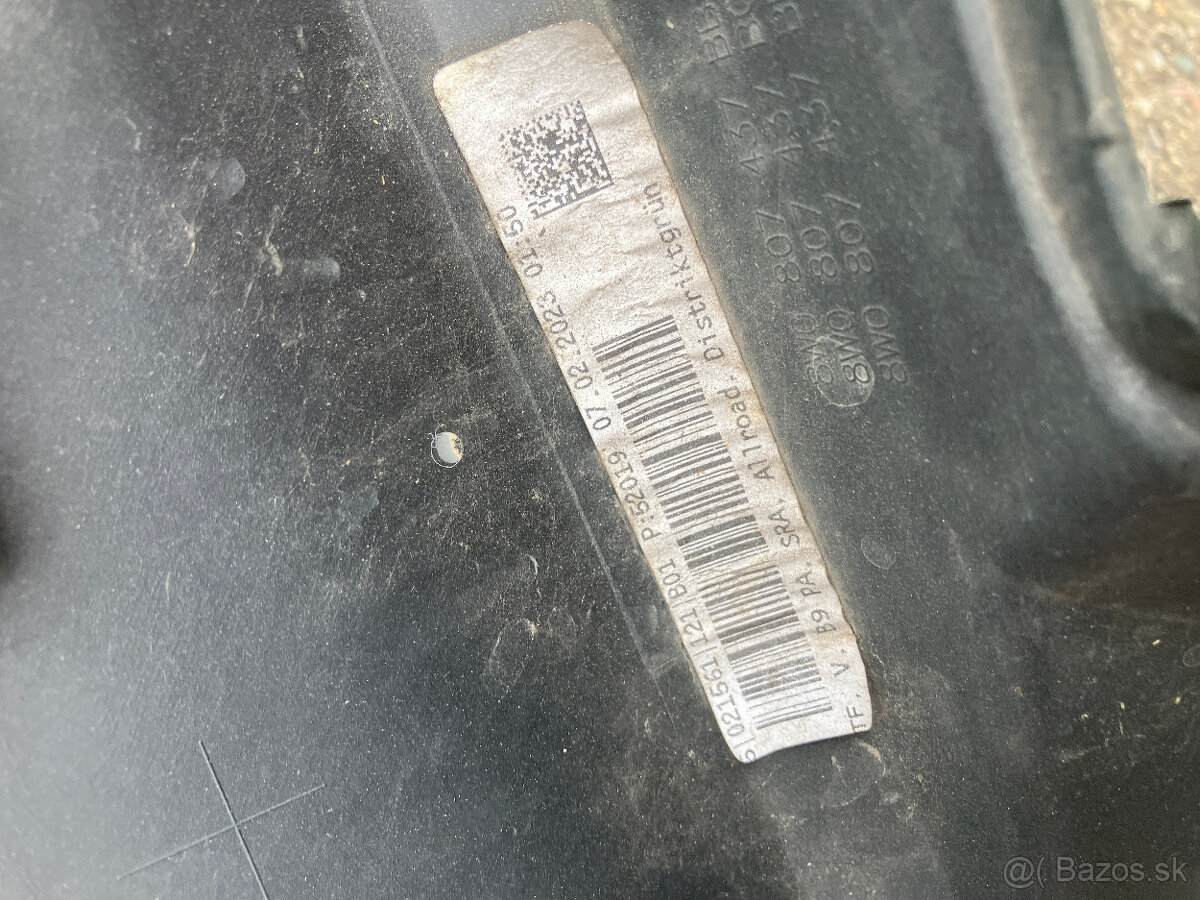 Přední nárazník AUDI A4 b9 lift ALLROAD 4pdc - 5