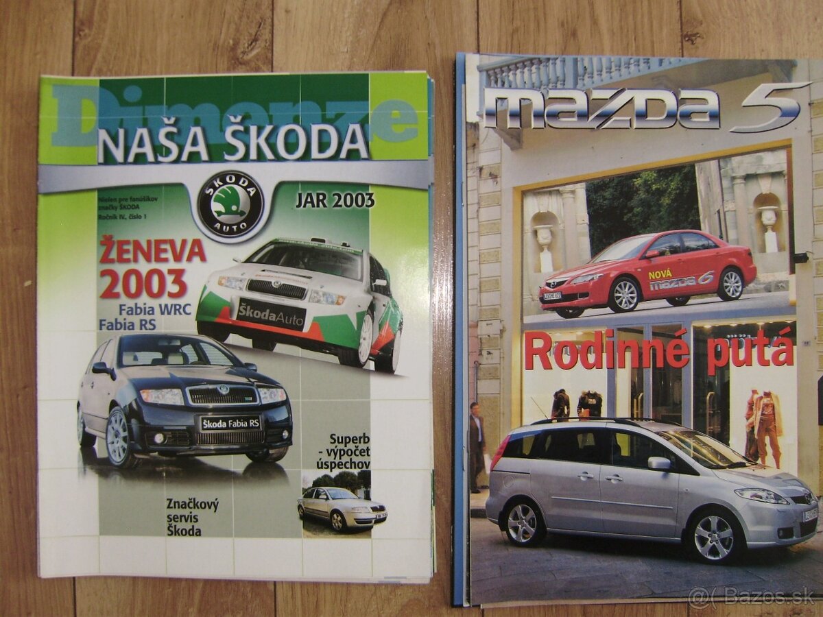 Predám, motoristické časopisy, prílohy a prospekty. - 5