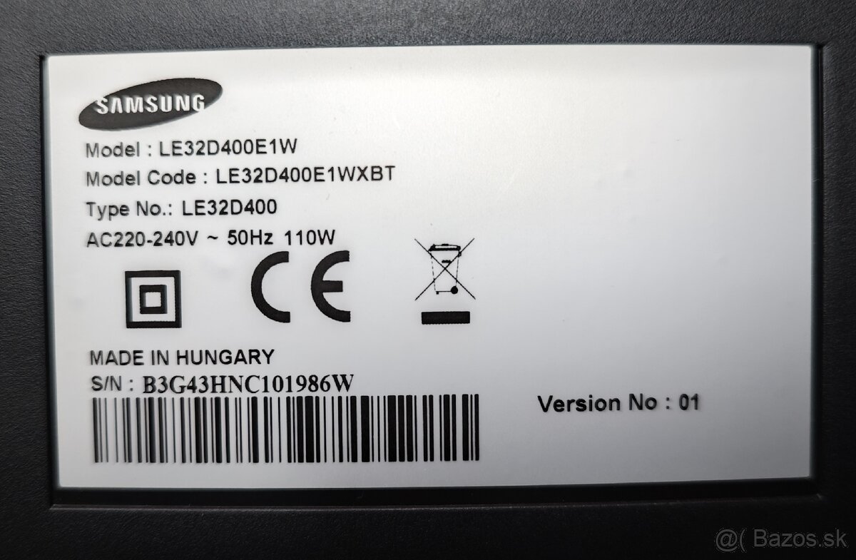 Televízor Samsung 32' - 5