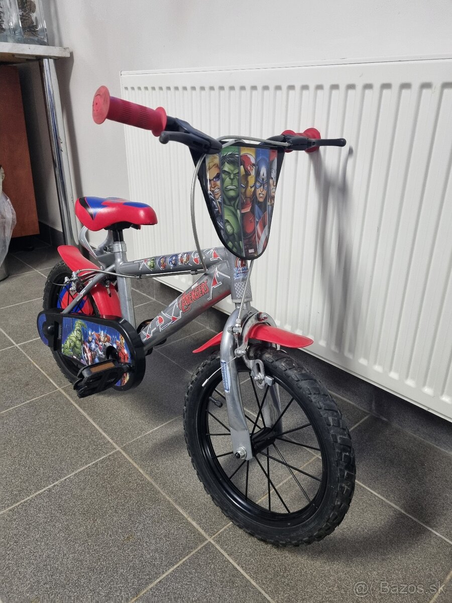 Predám detský bicykel 14"Avengers - 5
