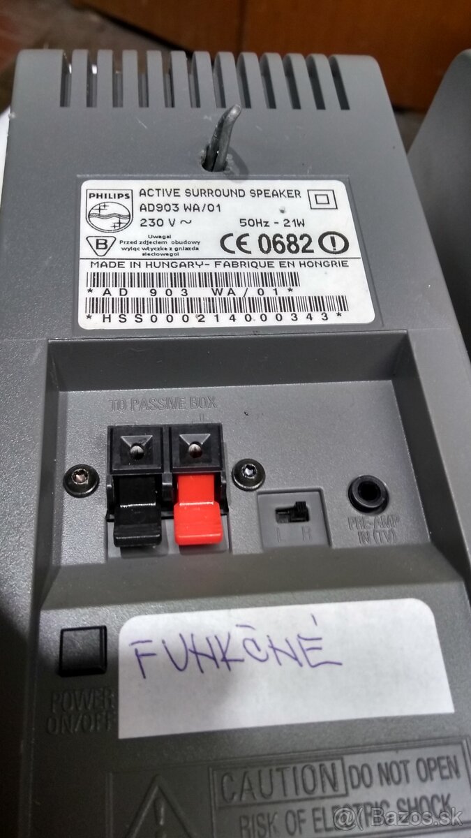 Reproduktory PHILIPS zo zosylovacom - 5