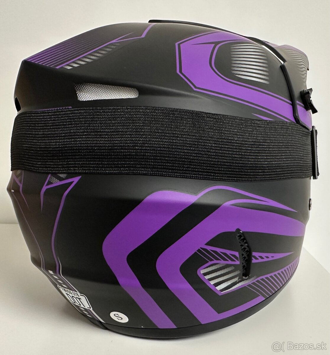 Moto prilba (off-road/motocross) + okuliare, veľkosť S - 5