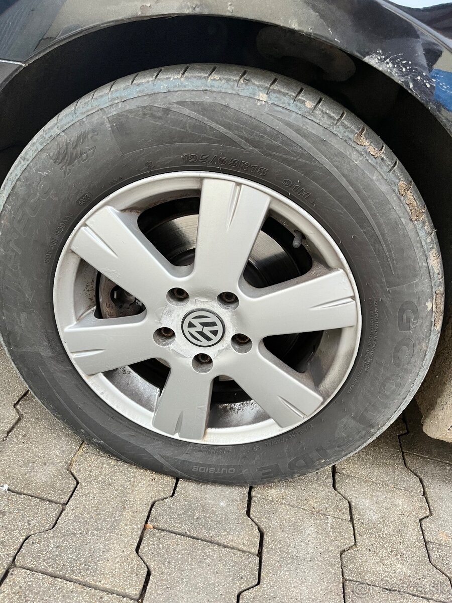 disky s pneumatikami – komplet 4 ks 5x112 195/65 r15 - 5