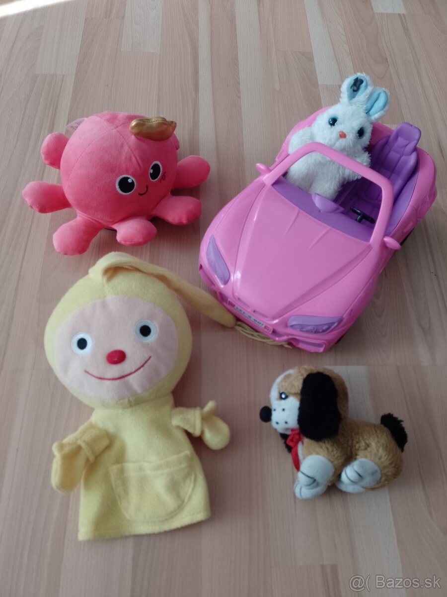 Kvalitné ružové odrážadlo /+ 5 hračkiek zadarmo - 5