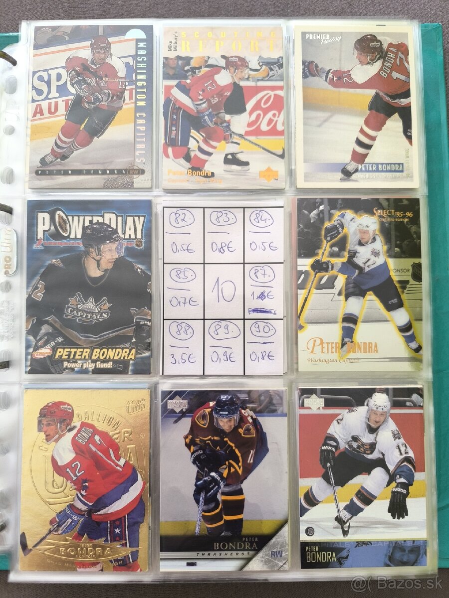 Hokejové kartičky - Peter Bondra - 5