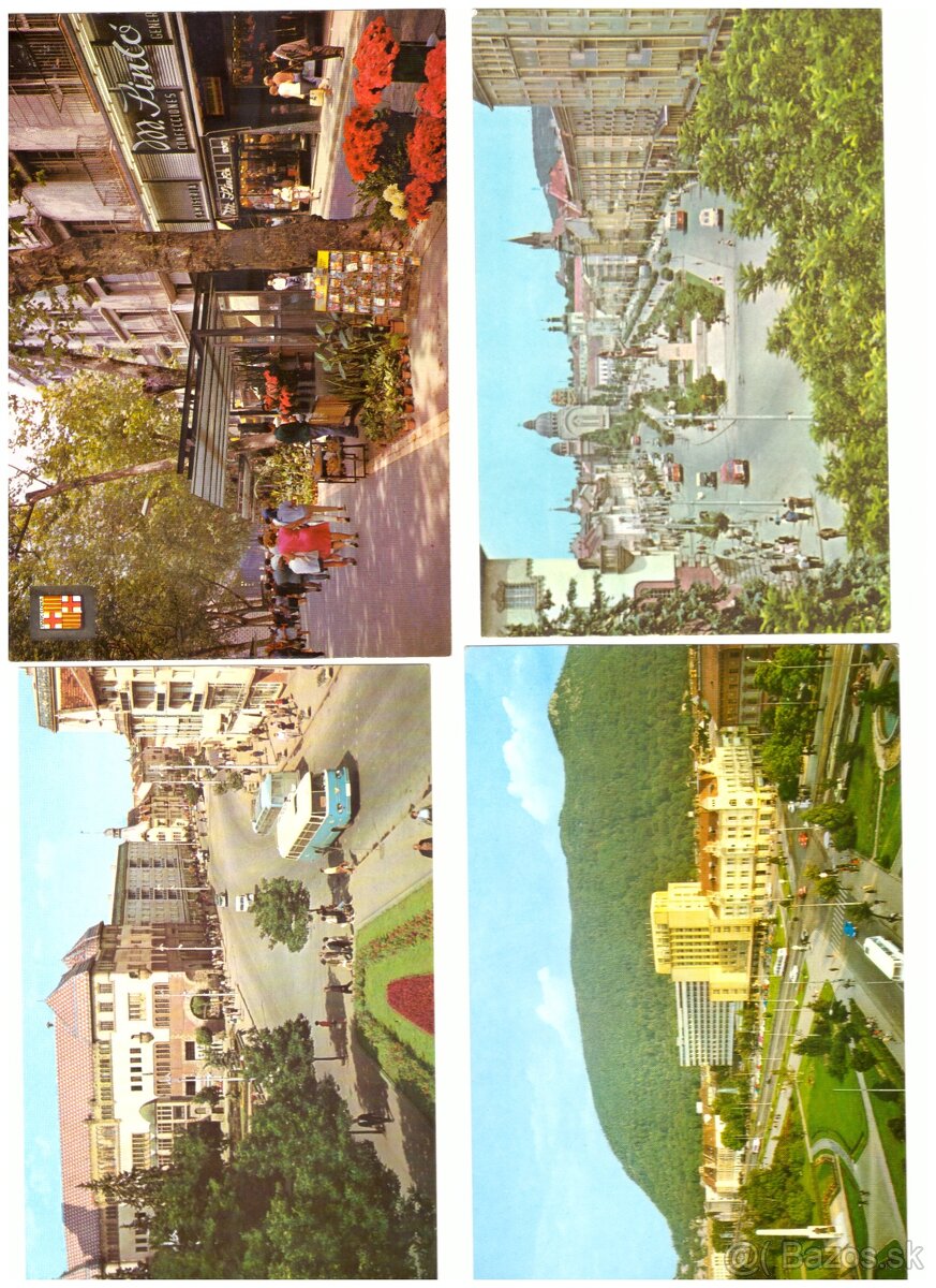 Pohľadnice mix svet farebne 3 - 5