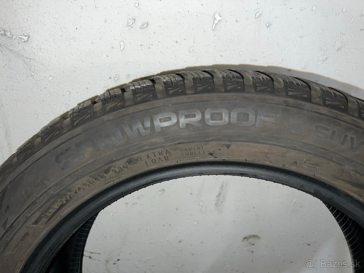 215/55/18 Zimne pneu Nokian - 5