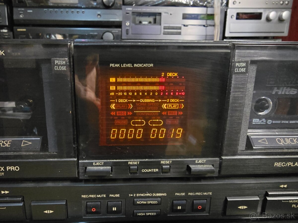 JVC TD-W901 top dvojkazetový deck - 5