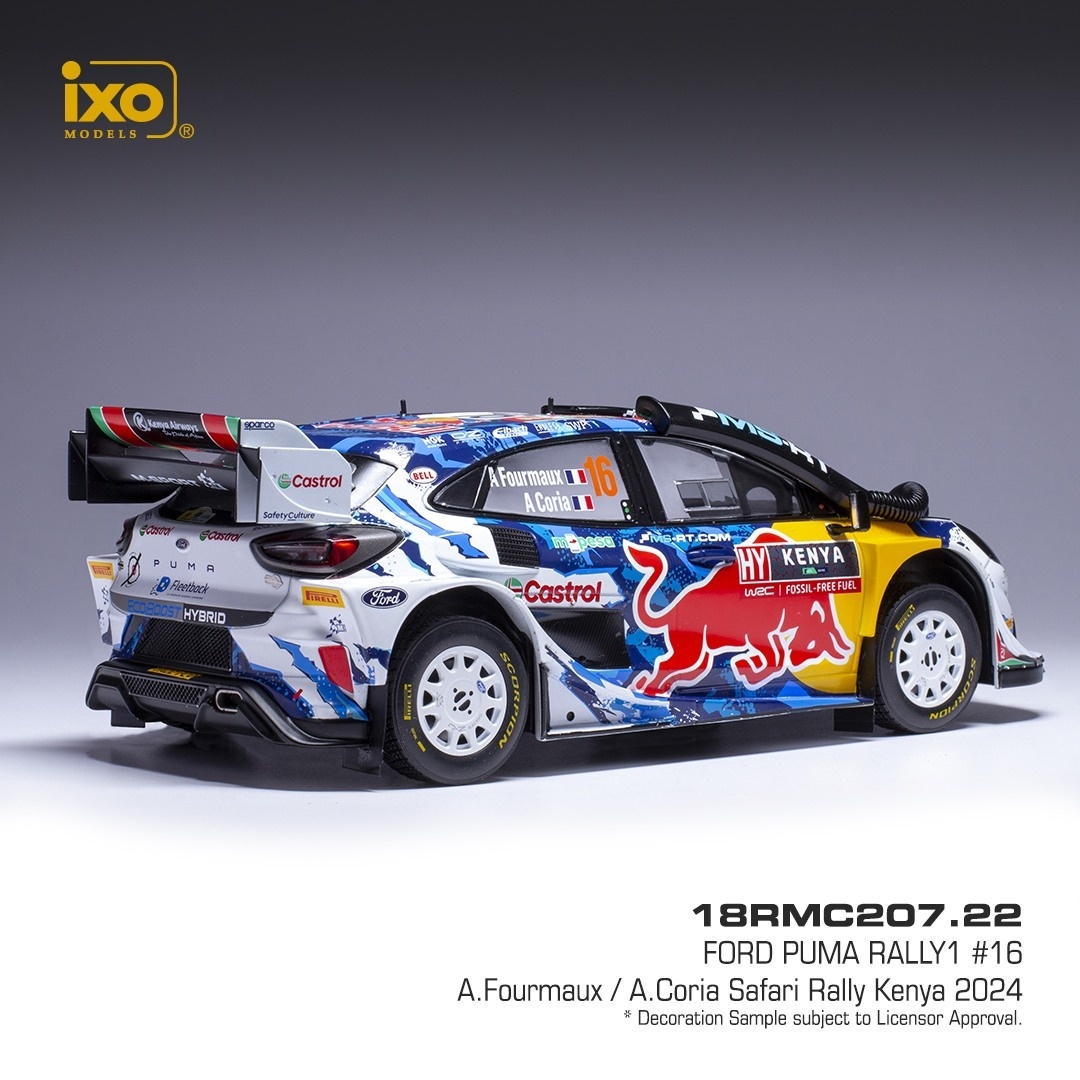 Modely Ford Puma Rally1 1:18 IXO - 5