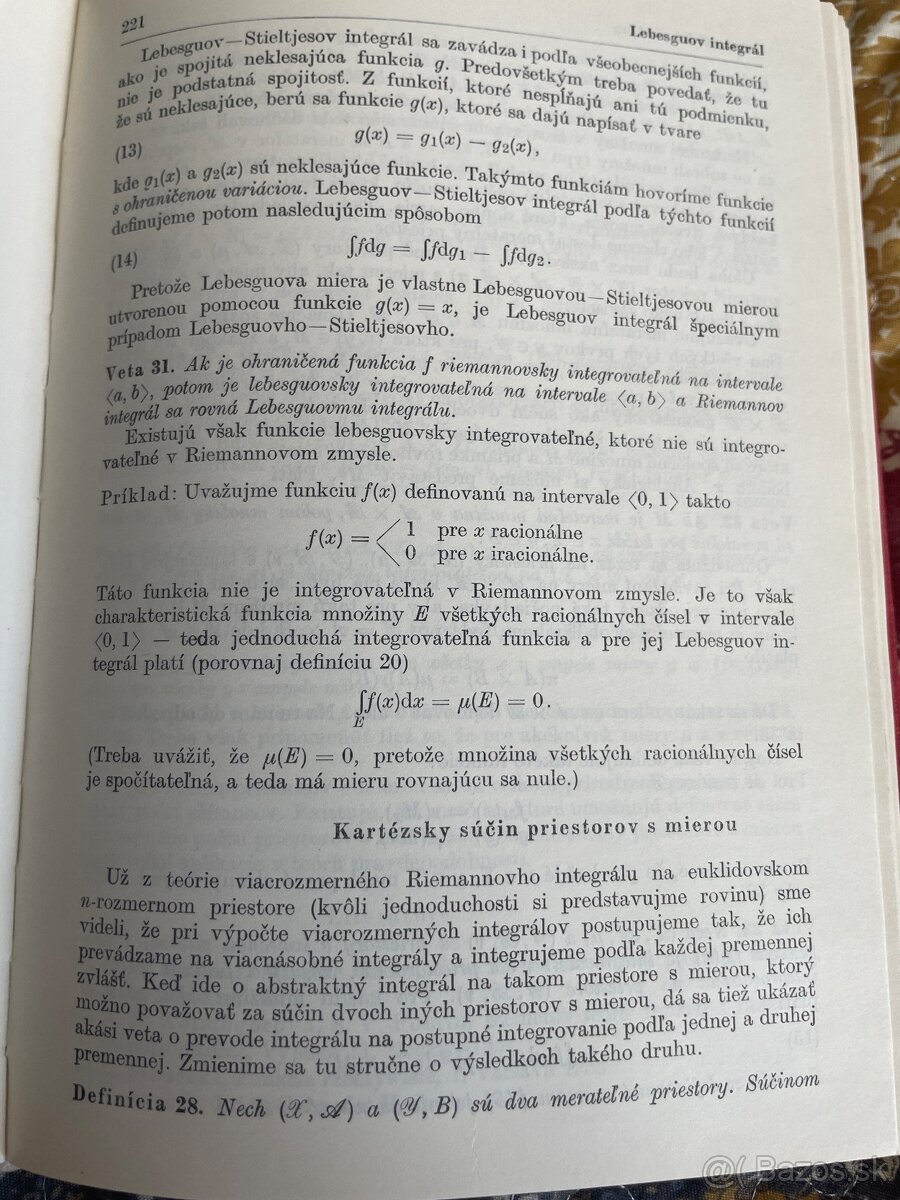 Malá encyklopédia matematiky - Prof.Dr. T.Šalát - 5