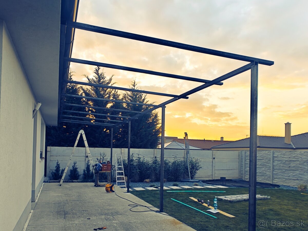 Pergoly / Prístrešky / Ocelové konštrukcie - 5
