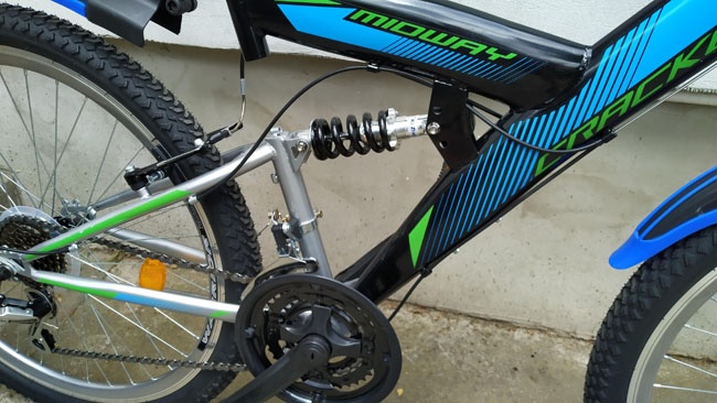 Celoodprúžený horský bicykel 18 rám - 5