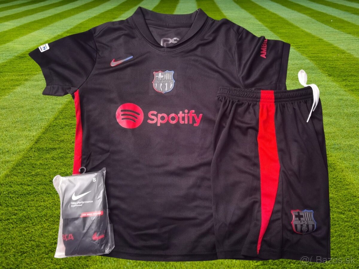 dres YAMAL č.19 FC Barcelona black 24/25 - 5