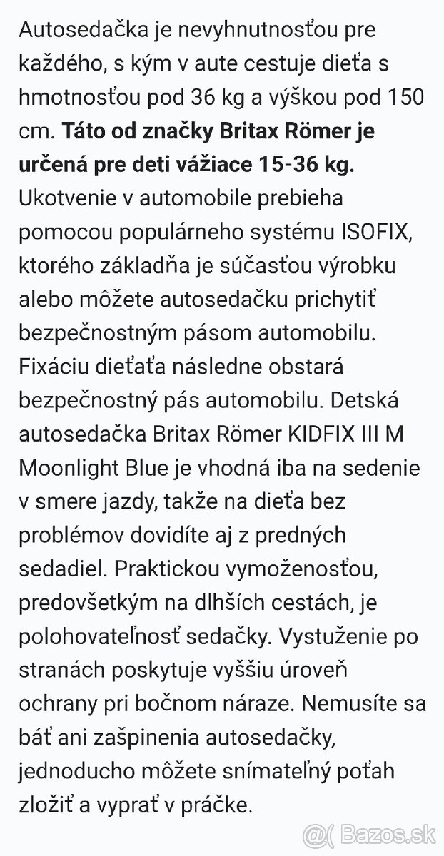 Britax römer kidfix 3 M - 5