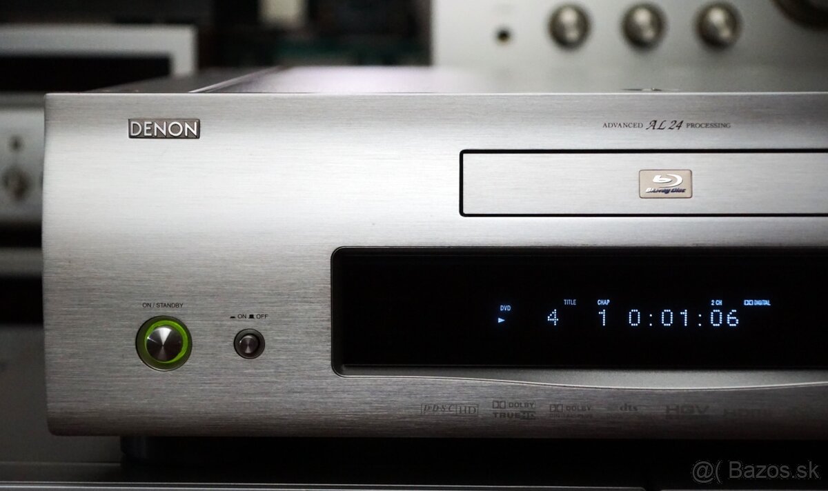 DENON DVD 3800 BD BLU RAY DISC PLAYER včetně DO - 5