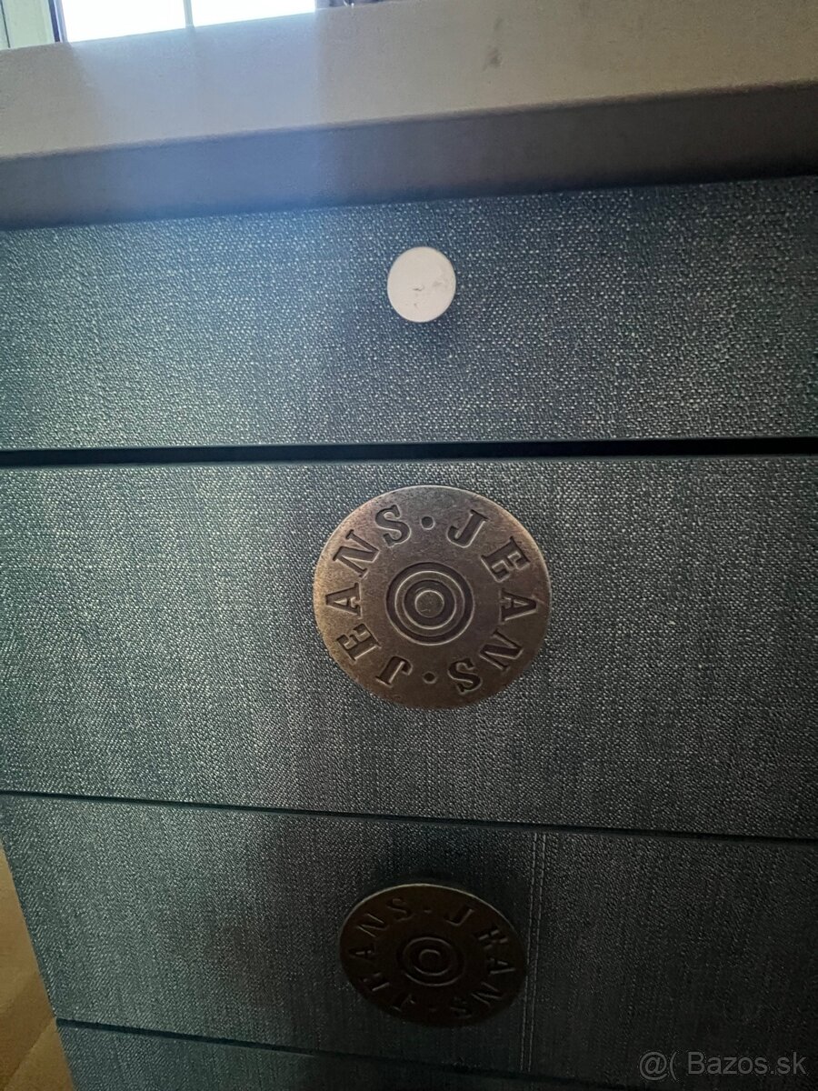 Písací stôl s úložným priestorom a zásuvkami - 5