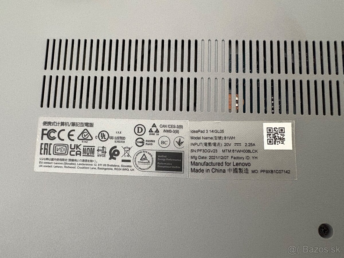 Lenovo Ideapad 3 - 5