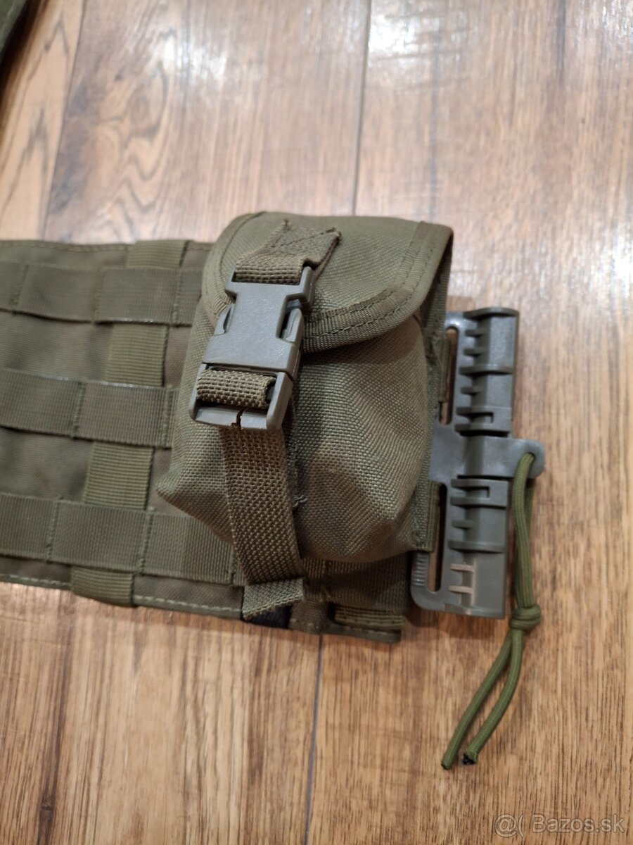 Vesta / Nosič plátov 8Fields zelená, plne vybavená - 5