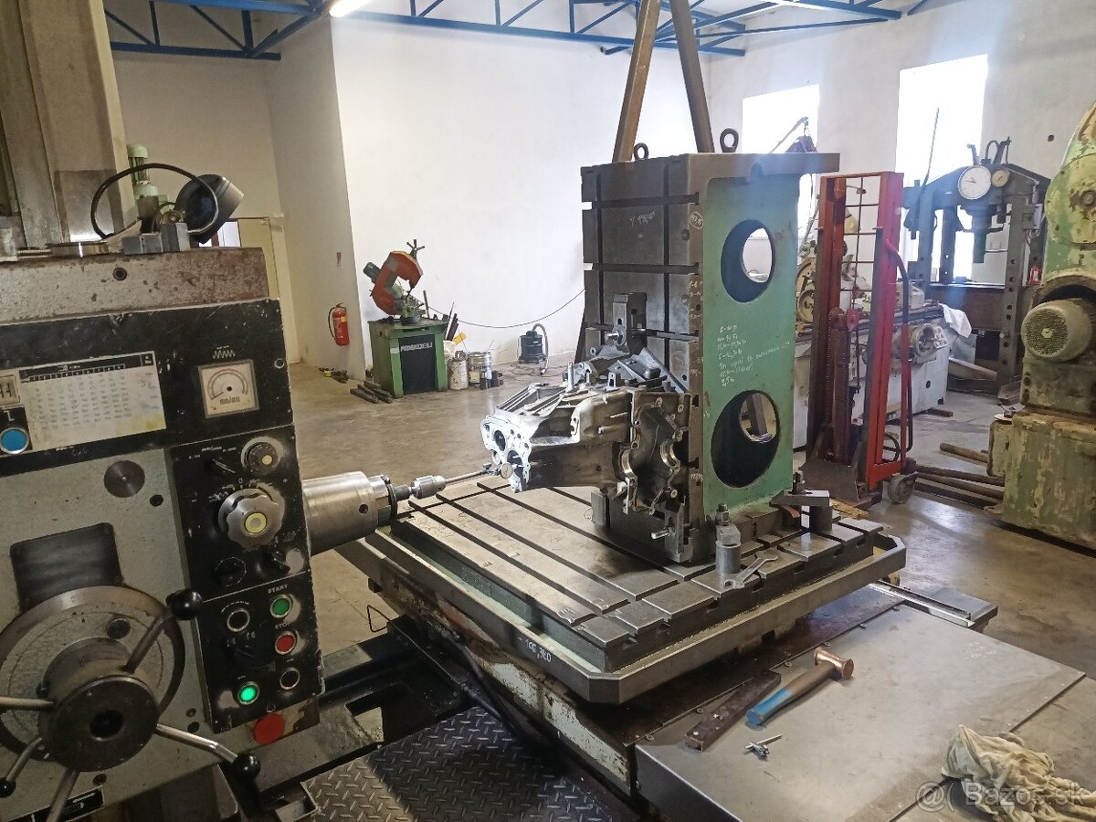 Kovoobrábanie, kovovýroba, horizontka, vyvrtávačka - 5