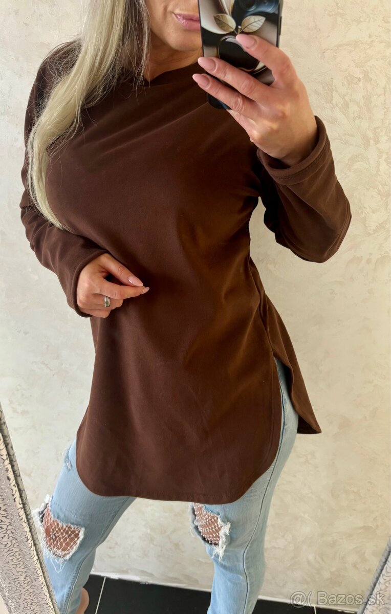 Damska talianska tunika choco - 5