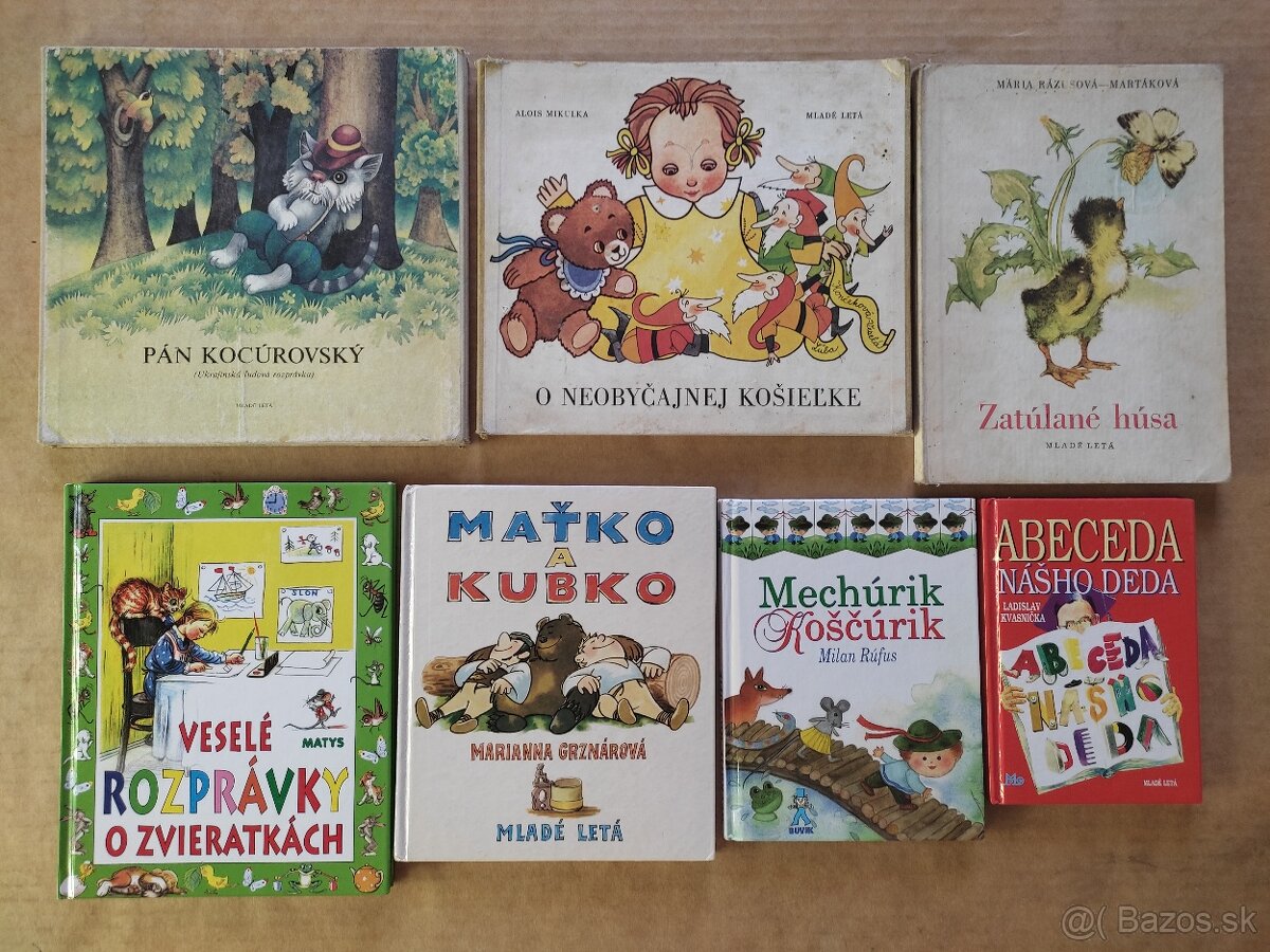 Knihy Rozprávky pre najmenších a iné 1. - 5