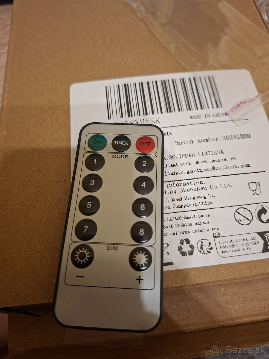 Závesné svetlá Jsdoin 3m, USB, 300 LED, ovládateľné, 2ks - 5