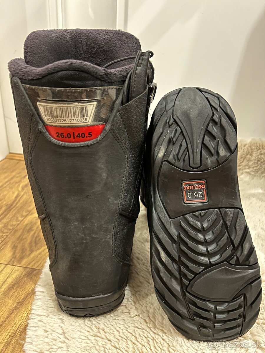 Snowboard a viazanie Atomic + Topánky Deeluxe - 5