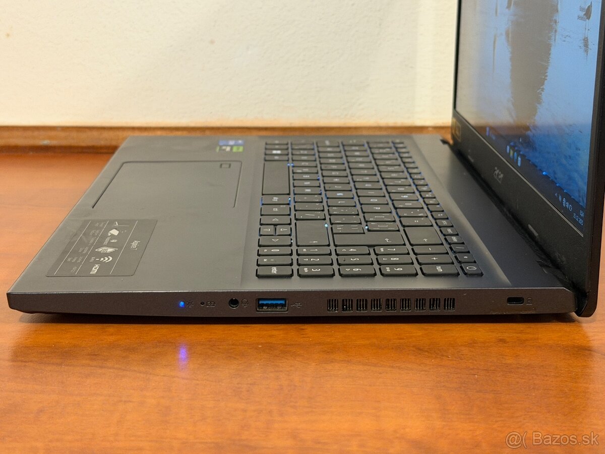 Herný Acer Aspire 7 I5 / RTX / 16gb ram / 512gb ssd - 5