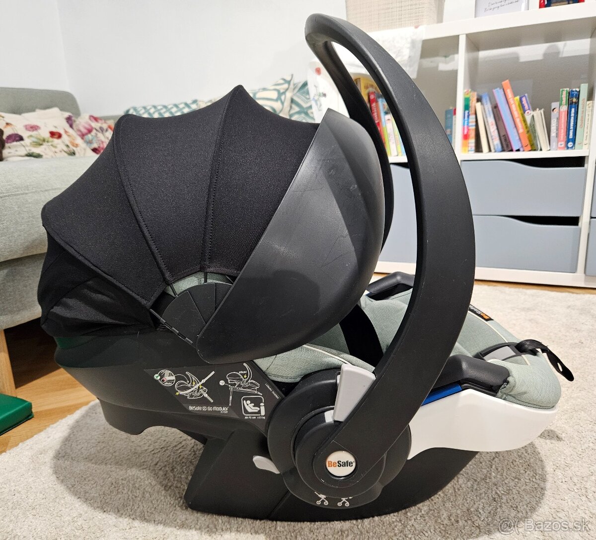 Vajíčko BeSafe + ISOfix báza set iZi Go Modular i-Size X1 - 5
