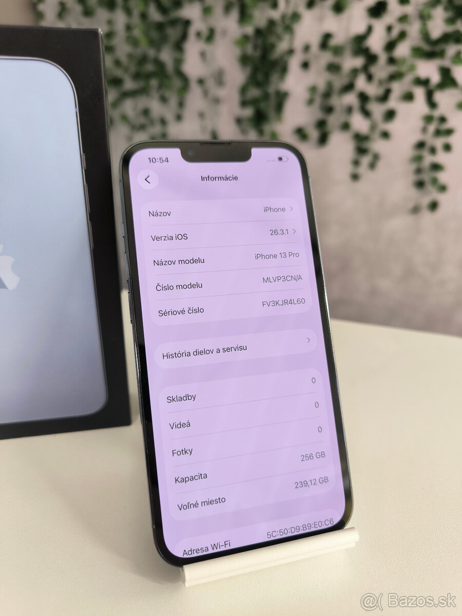 Apple iPhone 13 Pro 256GB 100% batéria - 5