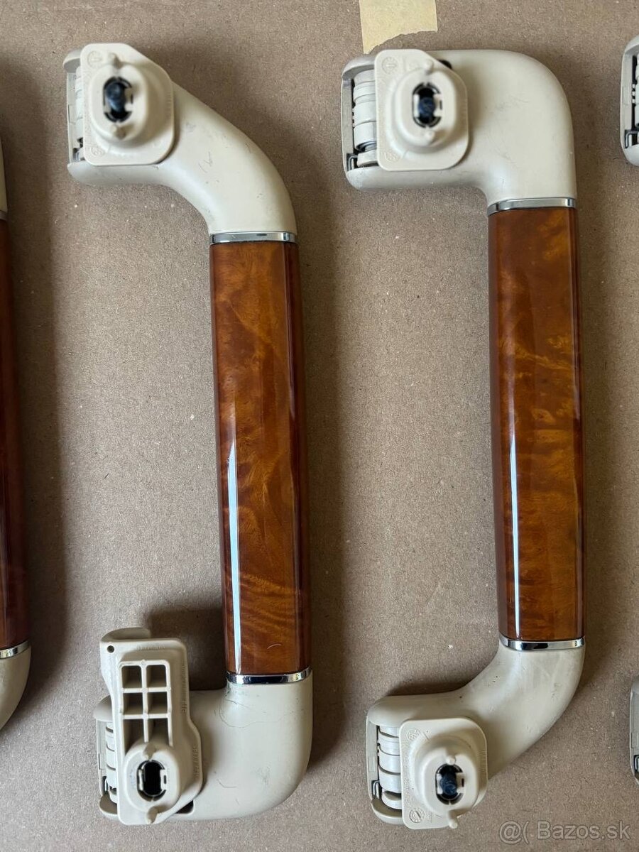 VW Phaeton drevené stropné madlo - komplet všetky - 5