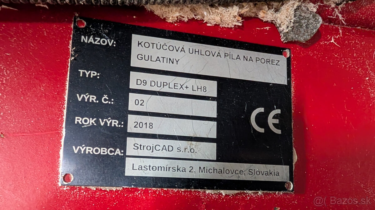 Kmeňová píla Strojcad D9 Duplex+ - 5