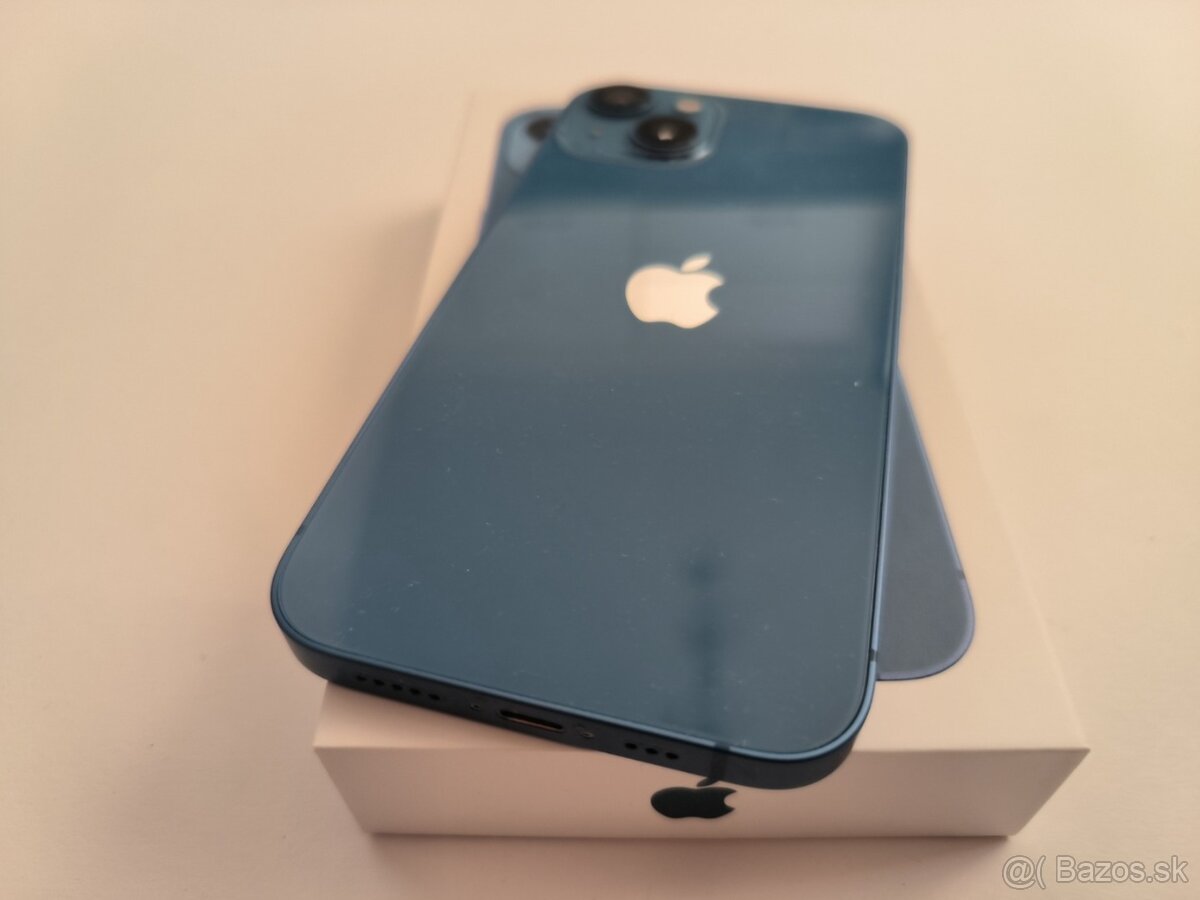 apple iphone 13 128gb Blue / Batéria 100% - 5