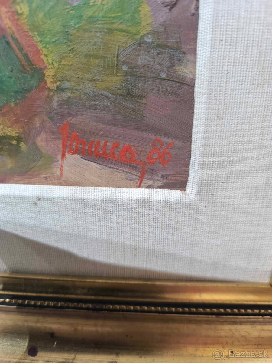 Jozef Orenčák - olejomaľba - 5