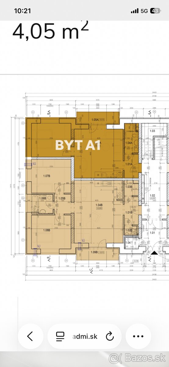 2izbovy byt NOVOSTAVBA - 5