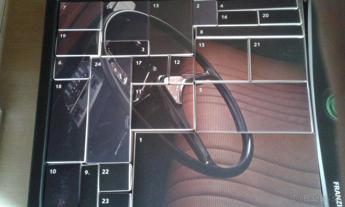 Zberateľský model auta /stavebnica/ -adventný kalendár - 5