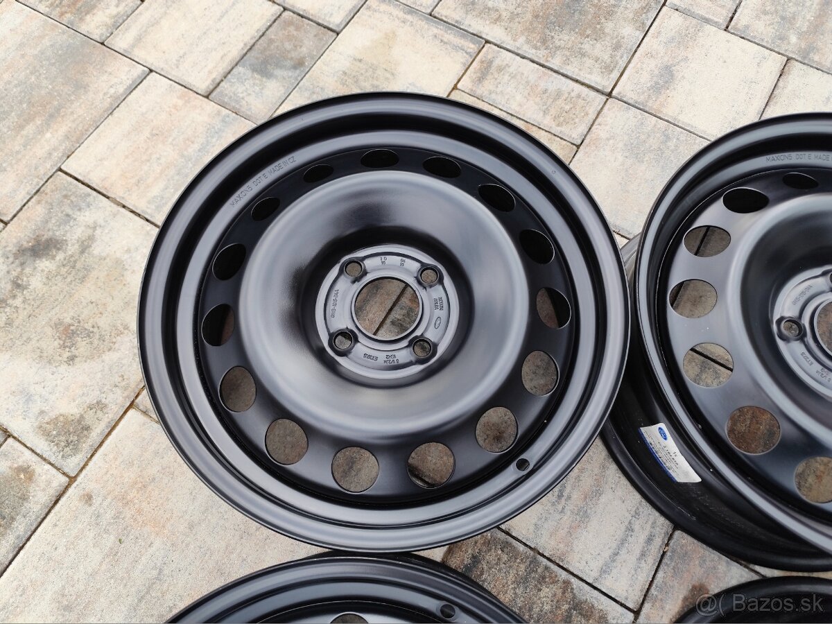 4x108 r16 plechové disky Ford 6,5Jx16ET37,5 - 5