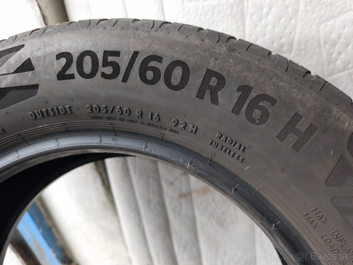 205/60 r16 letné pneumatiky Continental Eco Contact 6 - 5